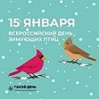«День зимующих птиц»